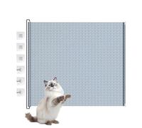 Safety Guard - Flexible Fabric Divider, Space Saving Hardware Assembly, Sturdy Walk-in Pet Enclosure, Tall Retractable Divider | Pet Safe Balcony Protector for