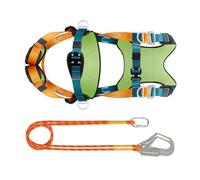 Safety Harness for Construction | 5 Point Roofing Harness | Ergonomic Rock Climbing Gear for Construction Site Roofing Industrial Safety Tree Work