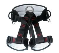 Safety Harness Roofing,Adjustable Climbing Safetyy Harnesss Half Body | Working At Heights Breathable Belt Unisex Equipment For Fire Rescue, Rappelling