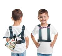 Safety Harness with Leash for Autism, Adjustable Walking Harness with Tether and Pouch, Prevent Autistic Special Needs ADHD Active Child Wandering and Eloping Outdoors, Child Elopement Leash