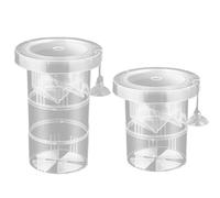 Safety Hatching Environment, Fish Breeding Box for Aquarium, Floating Aquarium Breeder Box - Reusable Division Divider Next Side for Accl Plant