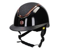 Safety Helmet Charles Owen Kylo Gloss MIPS Wide Valve Black - Riding Caps - Size: 58-61