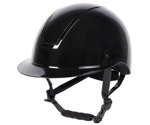 Safety helmet Harry's Horse Royal Glossy Black-black - Riding caps - Size: 58-60