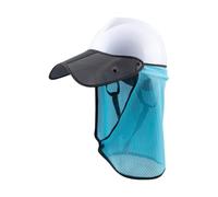 Safety Helmet Solar Neck Protection | UV Protection Helmet Attached Sun Visor - Breathable Sun Protection For Heat Stroke Prevention Horticulture Outdoor Construction Sites