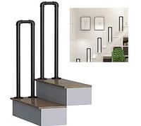 Safety il Rope - U-Shaped Metal Stair il for Indoor/Outdoor Use, Adjustable 40cm-100cm, Ideal for Elderly & Children, Garden & Step Transition Support