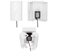 Safety Innovations Twin Door Outlet Box 2-Pack