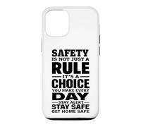 Safety Is Not Just a Rule It’s a Choice You Make Every Day Case for iPhone 12/12 Pro