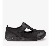 SAFETY JOGGER Safety Shoes for Women 5 UK - Camille - Lightweight Comfortable Velcro Work Shoe, Ideal for Nurses, Kitchen or Indoor, Non Slip and Shock Absorbing, Oxypas Black
