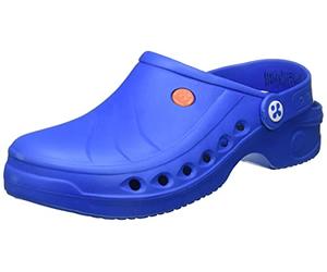 Safety Jogger Clogs for Women - Lightweight Safety Shoe for Men, Ideal for Hospital, Kitchen or Garden, Slip Resistant and Shock Absorbing Theatre Shoe, UK 9/9,5 EU 43/44, Sonic Electric Blue