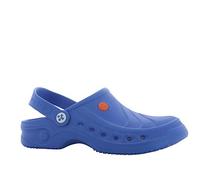 Safety Jogger Clogs for Women - Lightweight Work Shoe for Men, Ideal for Hospital, Kitchen or Garden, Slip Resistant and Shock Absorbing Theatre Shoe, UK 7 8 EU 41 42, Sonic Electric Blue