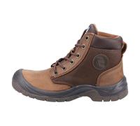Safety Jogger DAKAR, Unisex-Adults Safety Shoes, Brown (019), 41 EU (7.5 Adults UK)