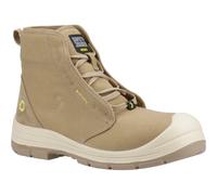Safety Jogger Ecodesert S1P Safety Mid Boot Beige UK10 Colour: Beige, UK10 - EU44 - US10.5