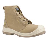 Safety Jogger Ecodesert S1P Safety Mid Boot Beige UK7.5 Colour: Beige, UK7.5 - EU41 - US8