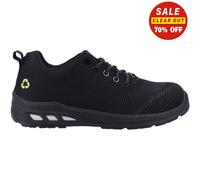 Safety Jogger Ecofitz S1P Safety Shoe Black UK3 Colour: Black, Shoe Si UK3 - EU35 - US3