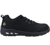 Safety Jogger Ecofitz S1P Safety Shoe Black UK10 Colour: Black, Shoe S UK10 - EU44 - US10.5