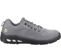 Safety Jogger Ecofitz S1P Men's | Slip On Shoes | Grey | UK Size 8