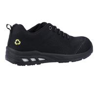 Safety Jogger Ecofitz S1P Safety Shoe Black UK9 Colour: Black, Shoe Si UK9 - EU43 - US10