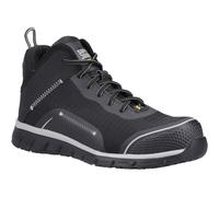 Safety Jogger LIGERO2 S1P Mid Safety Boot Black UK Size = 10 EU Size = 44 - Male