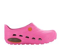 Safety Jogger Lightweight Clog Women - Slip On Clog for Men, Anti-Slip, Anti-Bacterial, Anti-Static and Anti-Fungal, Ideal for Hospital and Kitchen, Pink UK 9/10
