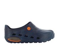 Safety Jogger Lightweight Clog Women - Slip On Clog for Men, Anti-Slip, Anti-Bacterial, Anti-Static and Anti-Fungal, Ideal for Hospital and Kitchen, Navy UK 9/10
