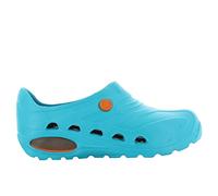 Safety Jogger Lightweight Clog Women - Slip On Clog for Men, Anti-Slip, Anti-Bacterial, Anti-Static and Anti-Fungal, Ideal for Hospital and Kitchen, Blue UK 9/10