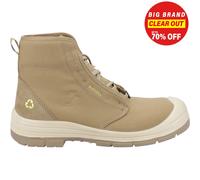 Safety Jogger Mens ECODESERT Mid Boots Safety Footwear Beige