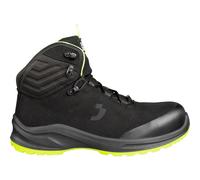 Safety Jogger MODULO S3S MID Boot Black Heel energy absorption reduces the imp