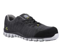 Safety Jogger Morris S1P black composite toe/midsole safety work trainers