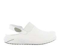 SAFETY JOGGER Safety Clogs for Women 36 EU - DANY - Lightweight Comfortable Velcro Work Shoe, Ideal for Nurses, Kitchen or Indoor, Non Slip and Shock Absorbing, Oxypas, White