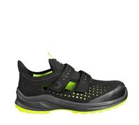 SAFETY JOGGER Safety Shoes - MODULO S1PS Low - Breathable Work Sandal with Slip Resistance, Toe Cap, Anti-Puncture Midsole and Lightweight Metal-Free Design for Men and Women, 40 EU Black