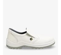 SAFETY JOGGER Steel Toe Cap Safety Clog - X0500 - S2 Safety Shoe for Men or Women, Anti-Slip Slip-on Work Shoe, Ideal for Kitchen, Hospital, OR, and Food Industry, White 8 UK 42 EU