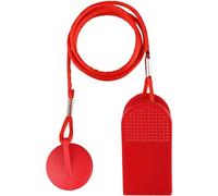 Safety Key Treadmill,Treadmill Emergency Stop Universal Magnet Safety Key Magnet Security Lock Running Machine Emergency Stop for Most Treadmills Red 1.8cm