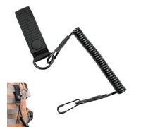 Safety Lanyard Lanyard for Key Chain Retractable Safety Coiled Lanyard | Secure Rolled Rope Keychain | Anti-Lost Lanyard Safety Keychain for Hiking Riding