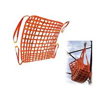 Safety Lifting Net Straps, Flat Nylon Sling Hoisting Net, Lifting Cargo Net, Lift Net For Industrial Loading And Unloading Tools Garden Climbing Net(1 X 1M/Mesh 10cm/Load 500kg)