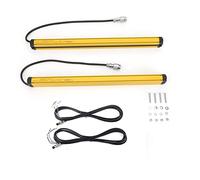 Safety Light Curtain 4 Beam NPN NC for Industrial Automation | Available in five beam counts with protection heights from 120 mm to 440 mm, and a compact 29.8 x 18.5 mm profile for easy