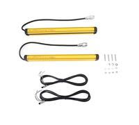 Safety Light Curtain 4 Beam NPN NC for Industrial Automation | Available in five beam counts with protection heights from 120 mm to 440 mm, and a compact 29.8 x 18.5 mm profile for easy
