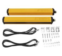 Safety light curtain sensor Automation Equipment NPN-NC A Series Light Curtain Sensor Switch Grating Security Device DC10-30V(10 beams)