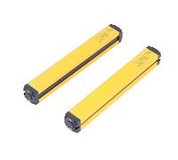 Safety Light Grating, Light Curtain Sensor Switch, 10 Beam IP54 20mm Infrared Safety Light Screen Sensor, for Punch Stamping Machinery