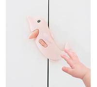 Safety Lock Double Door Drawer Lock Fridge Lock Childproof Lock Kid Pet Cat Dog Security Lock for Dishwasher Toilet Kitchen Dresser Oven
