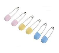 Safety Locking Pins Assorted Color Nappy Pins Baby Kids Diaper Pins 6Pcs d Nice