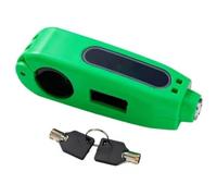 Safety Lockwire Motorcycle Grip Lock Handlebar Throttle Security Anti-Theft Scooters(Green)