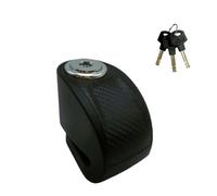 Safety Lockwire Motorcycle Roulette Zinc Alloy Lock Mountain Scooter Brake Disc Three Brass Keys(2023 Black)