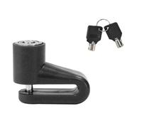 Safety Lockwire PVC Alloy Chain Lock Pole Runner Mounting Anti Theft Weatherproof Valve(Black)