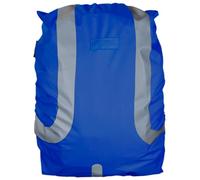 Safety Maker Reflective Waterproof Rucksack Cover Blue, 45L