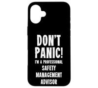 Safety Management Advisor Case for iPhone 16 Plus