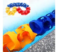 Safety Marking Lines for Swimming Pools - Floating Rope Boundary for Indoor & Outdoor Water Areas, Ideal for Delineation & Safety Management