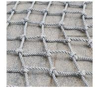 Safety Net,Climbing Net, Cargo Climbing Net Outdoor Treehouse Nylon Truck Trailer Nets Playground Heavy Duty Swings Safety Child，（8mm*10cm，1X6m/3.3X19.69ft）
