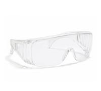Blackrock Over Safety Glasses, Polycarbonate, Brow Guard, Vent Shields, for Work, PPE, Protective, Fit Over Safety Glasses, EN166