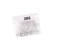 Safety Pins Large for Clothe & Blanket, 4-Size Pack-Strong Nappy Pins - Rust-Resistant,Nickel Plated Steel Set - Best Sewing pins for Baby Art Craft Clothing Skirts Kilts Brooch Making(48pcs)