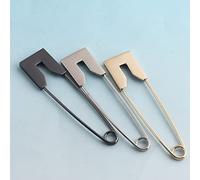 Safety Pins,Large Safety Pins,Metal Pins,5Pcs 80mm Silver Sewing Safety Pins 80mm Shawl Pins Giant Jumbo Safety Pins Flat Brooch Pins Laundry Pins Kilt Pin Back Blanket Pins (Color : Silver, Size :